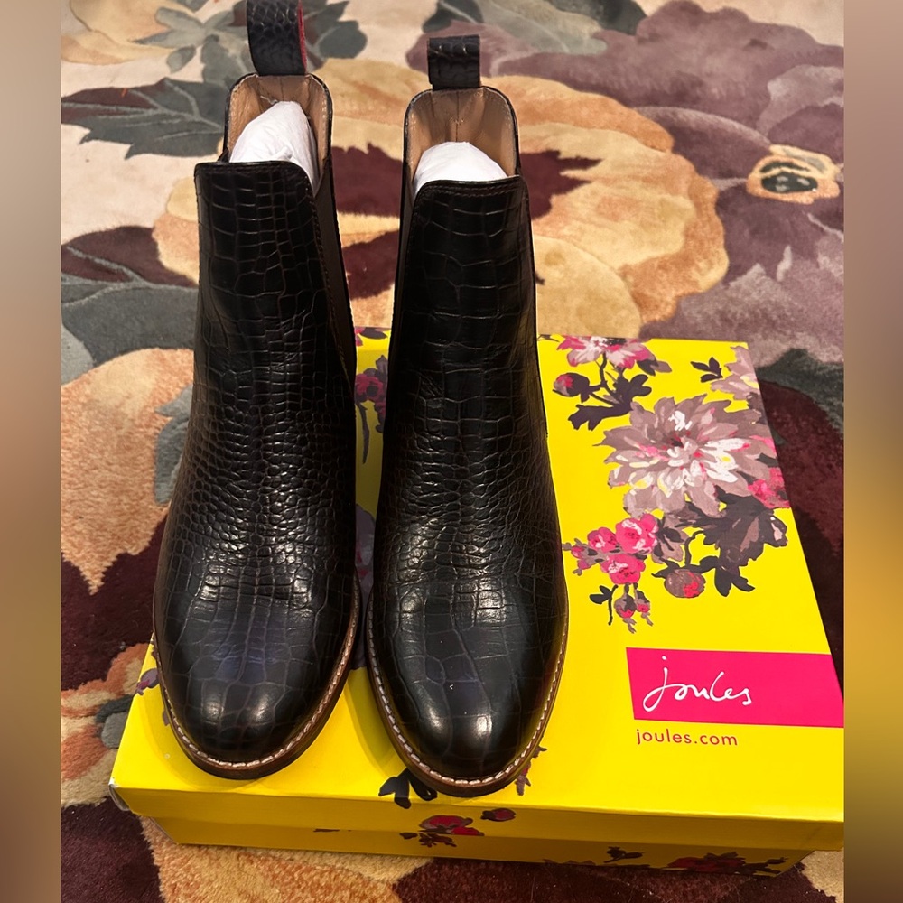 Joules Women's Westbourne Leather Chelsea Boots